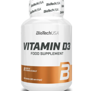 VITAMINE D3 2000 UI (60 CAPS) BIOTECH USA